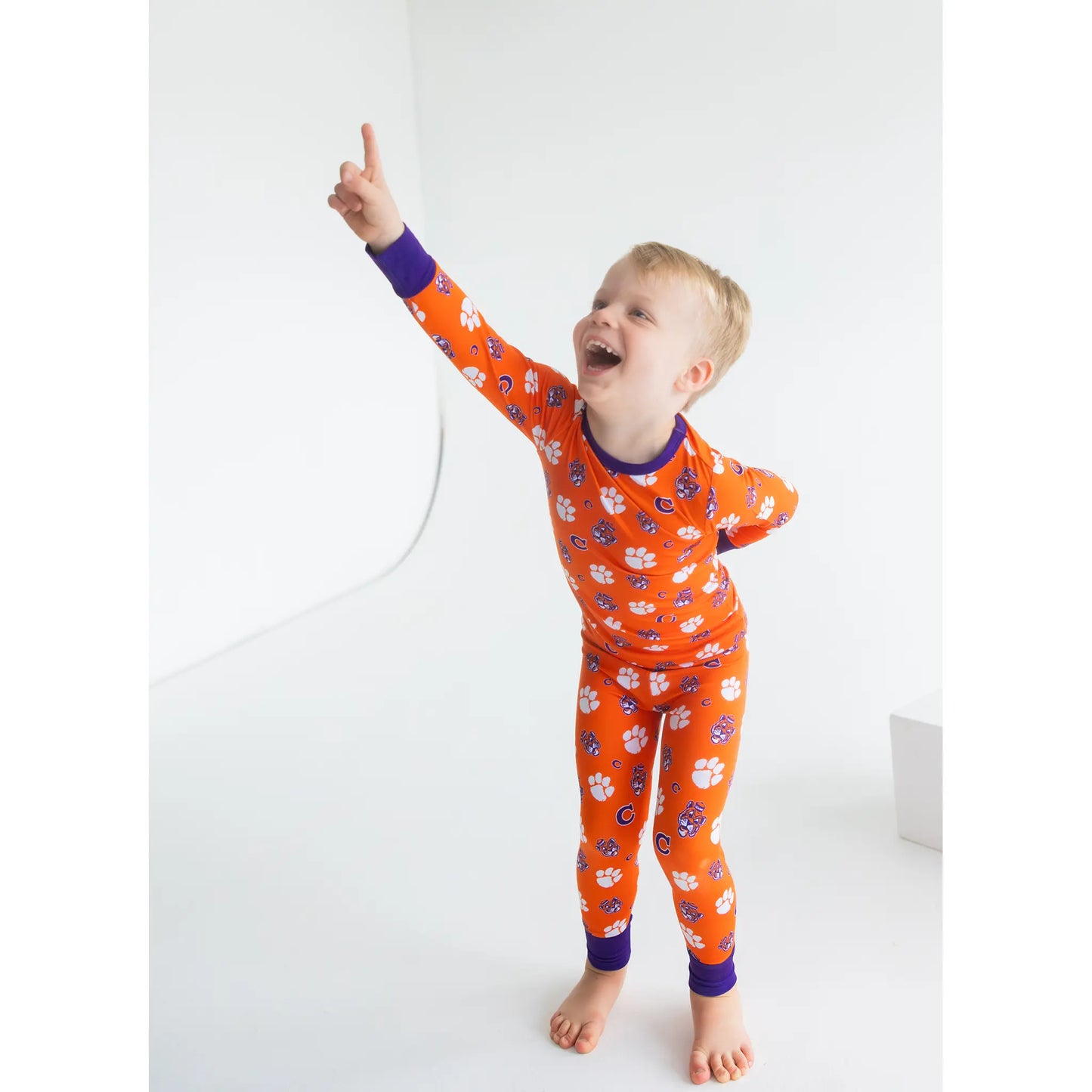 Clemson Tigers Two-Piece Pajama Set