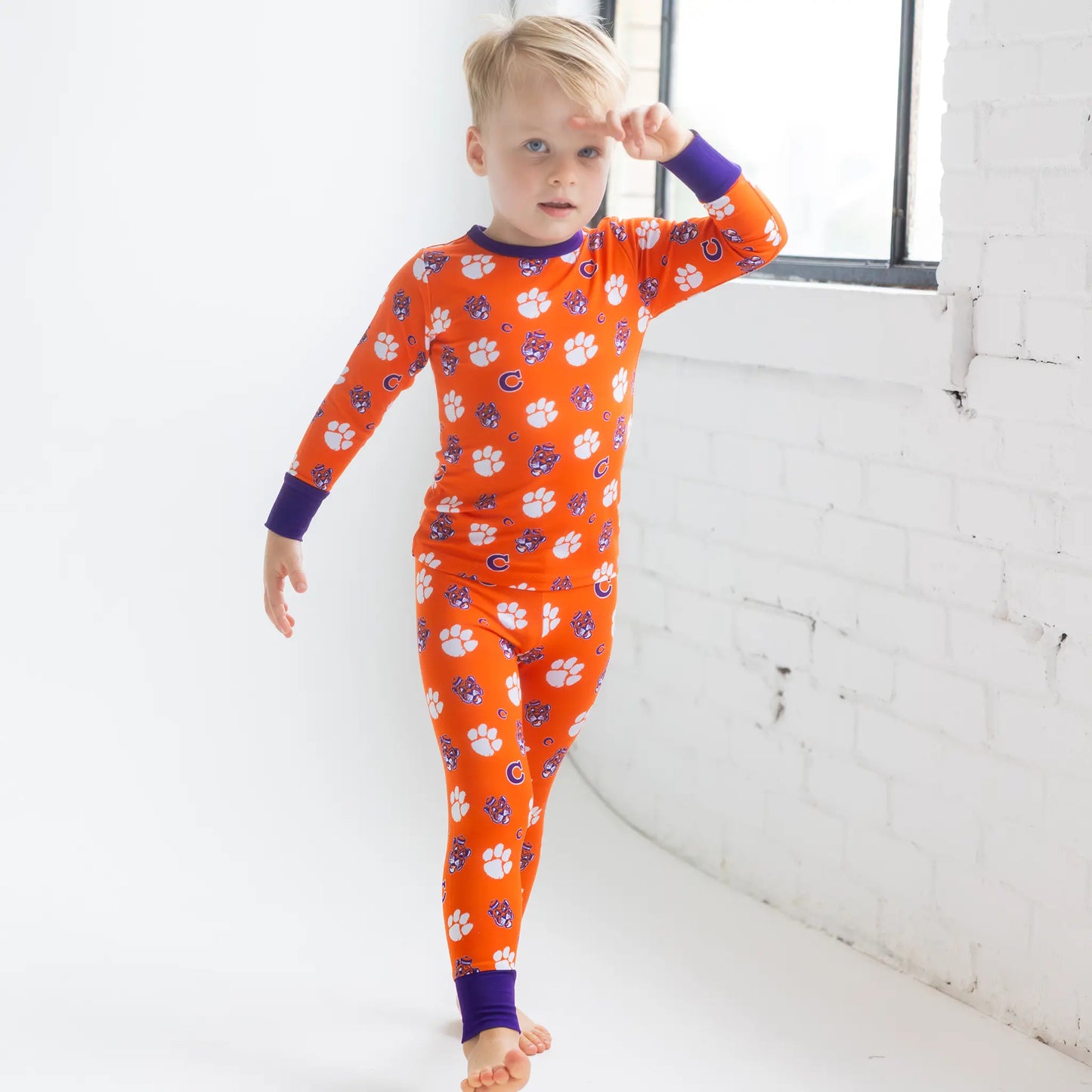Clemson Tigers Two-Piece Pajama Set
