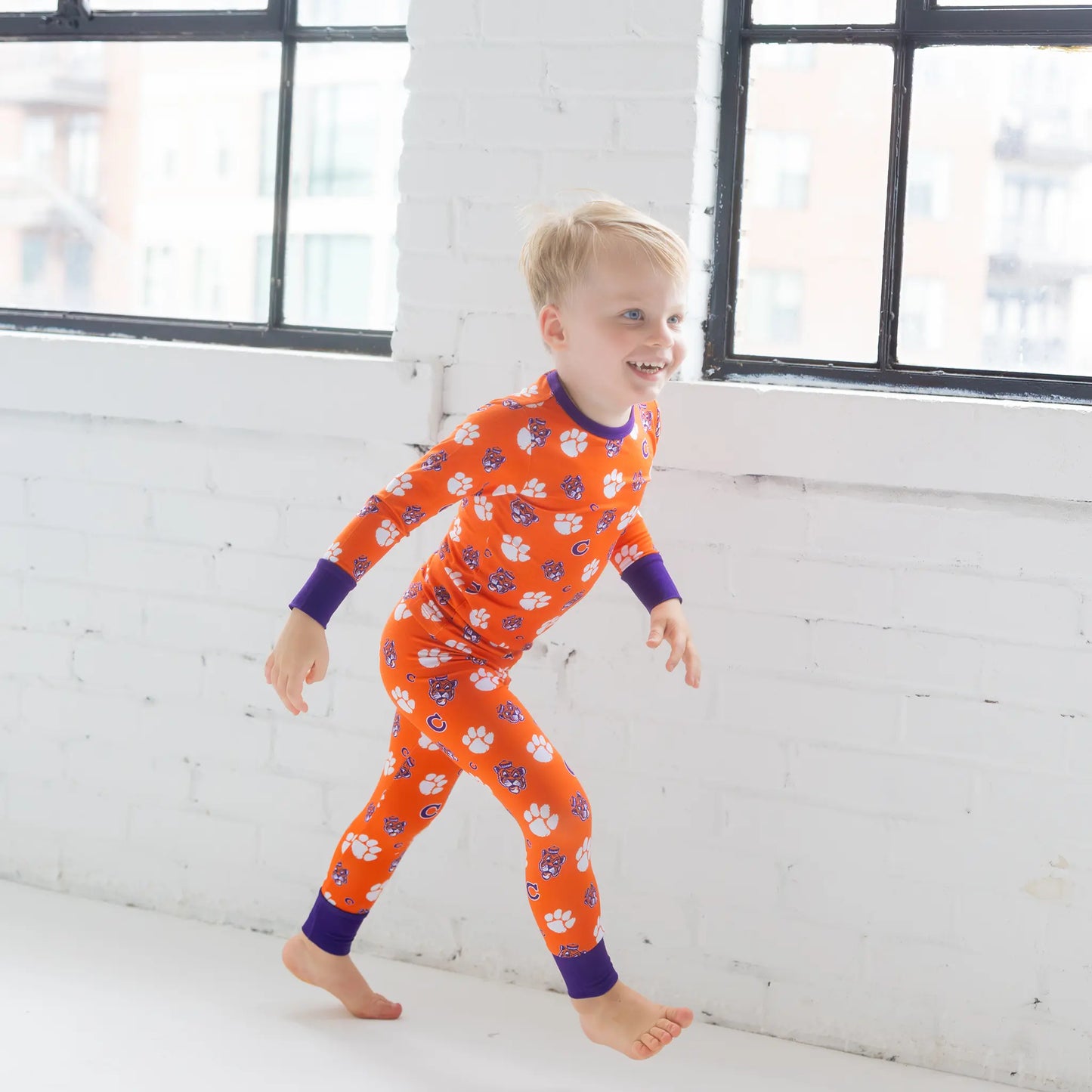 Clemson Tigers Two-Piece Pajama Set