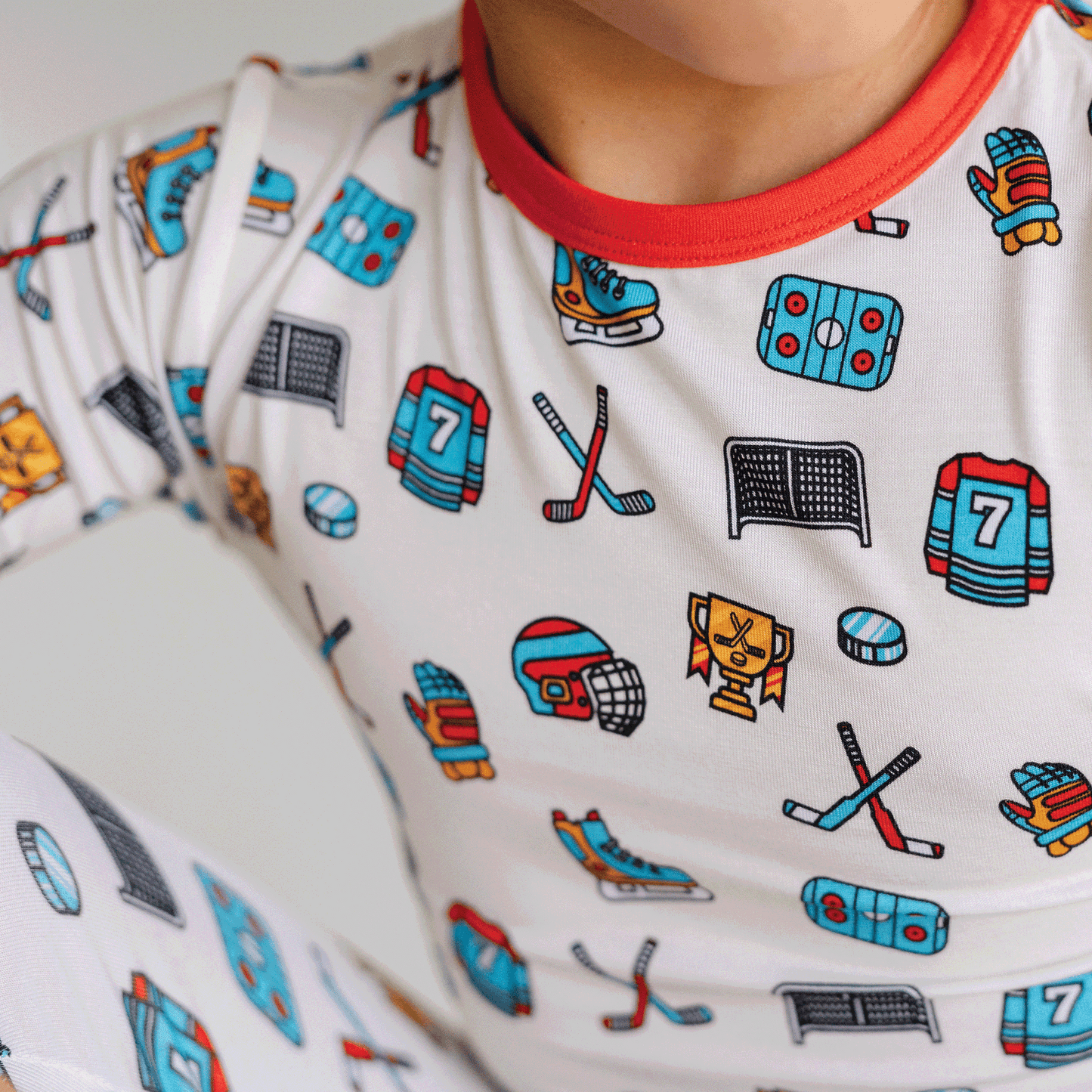Hockey Two-Piece Pajama Set