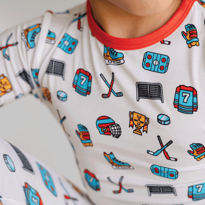Hockey Two-Piece Pajama Set