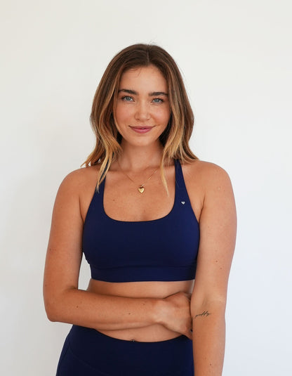 Eloise Sports Bra - Blackberry