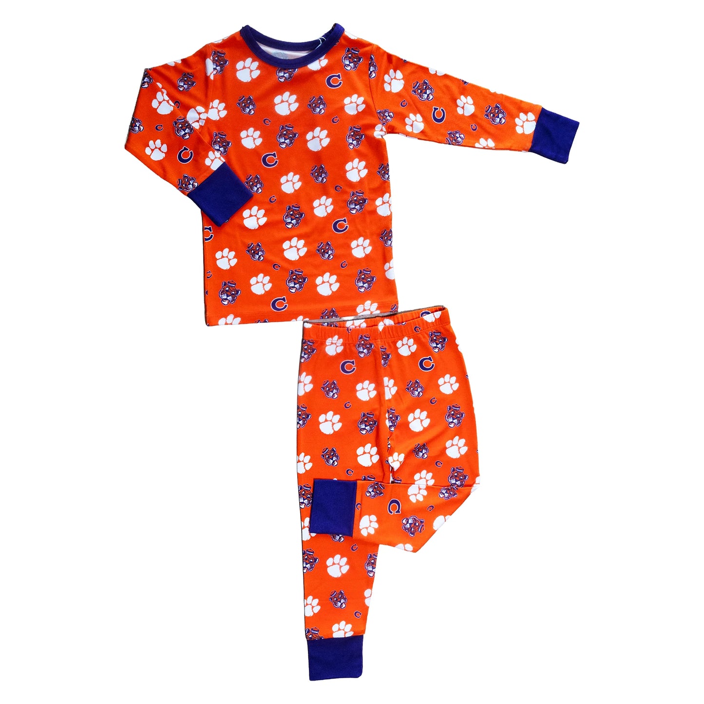 Clemson Tigers Two-Piece Pajama Set