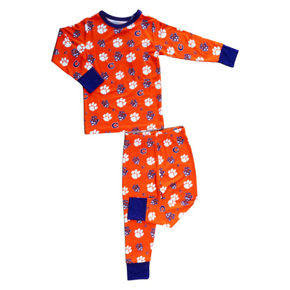 Clemson Tigers Two-Piece Pajama Set