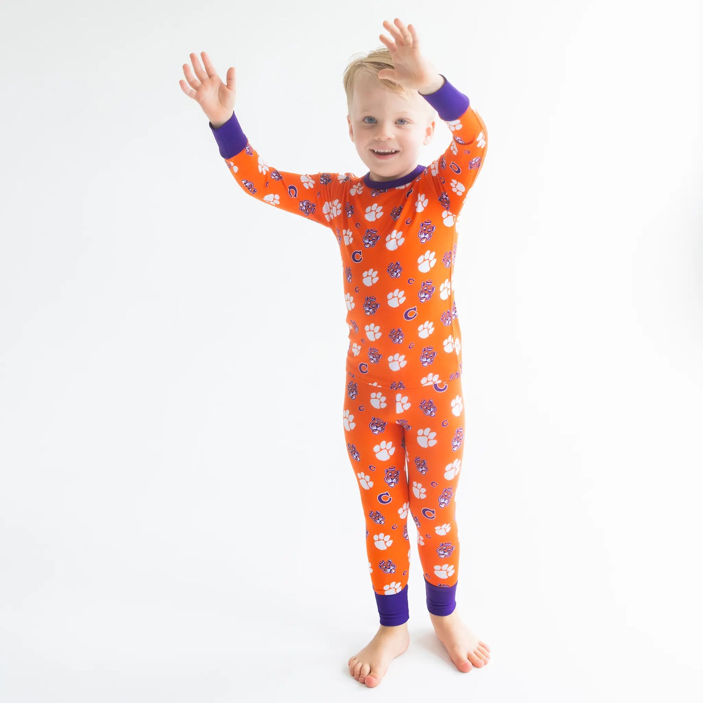 Clemson Tigers Two-Piece Pajama Set